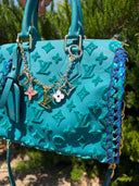 Turquoise velvet inspired