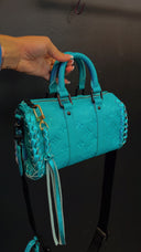Turquoise inspired bag