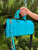 Turquoise inspired bag