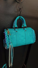 Turquoise inspired bag