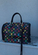 Black multi color inspired