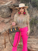 Bag #17 Crossbody with kingman turq