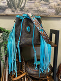 Turquoise bag